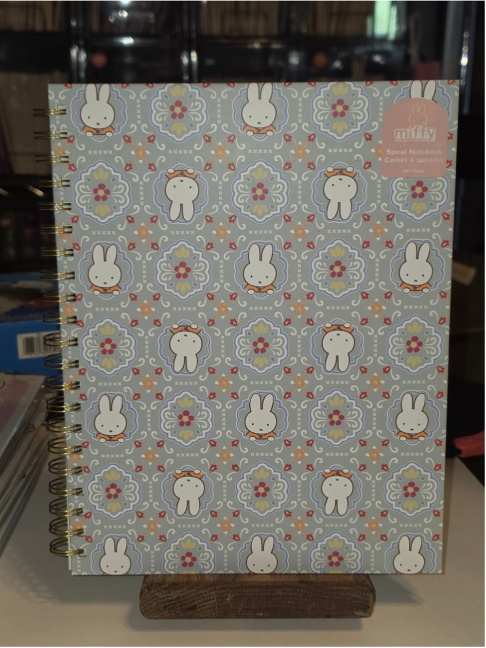 NB-2482 Licensed Miffy Spiral Notebook Hardback 160 pages